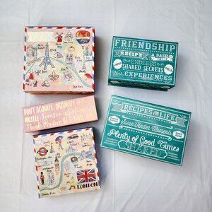 Ashland Decorative Boxes w/ Magnetic Tab Closure, 5ct